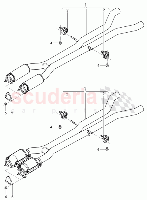 Part Diagram for Bentley 4W0 254 600 A