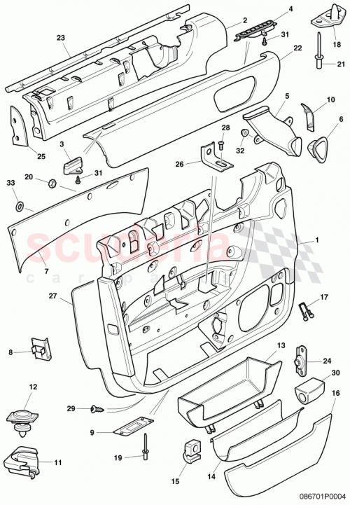 Part Diagram for Bentley 3W4867318A