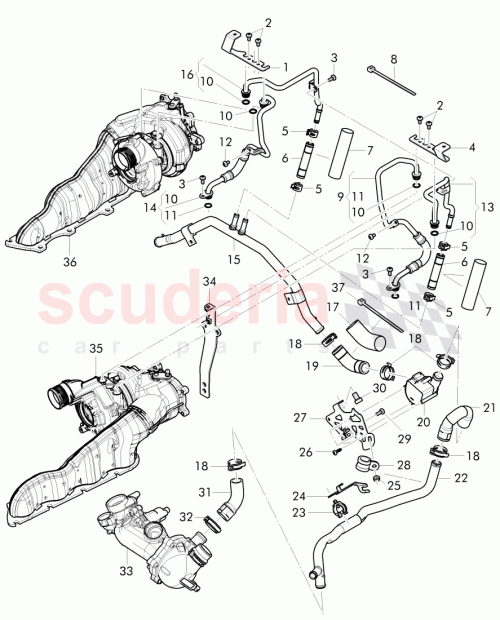 Part Diagram for Bentley 079 121 092 D