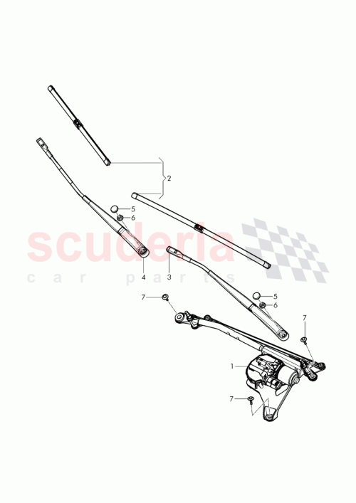 Part Diagram for Bentley 4M2 955 407