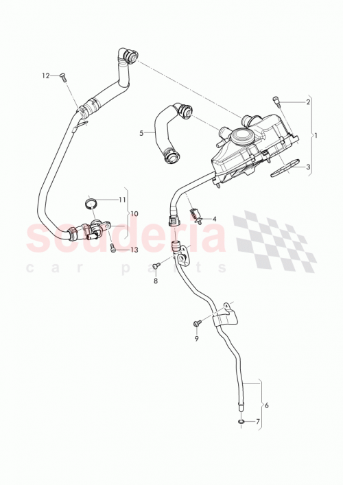 Part Diagram for Bentley 07P 103 283 D