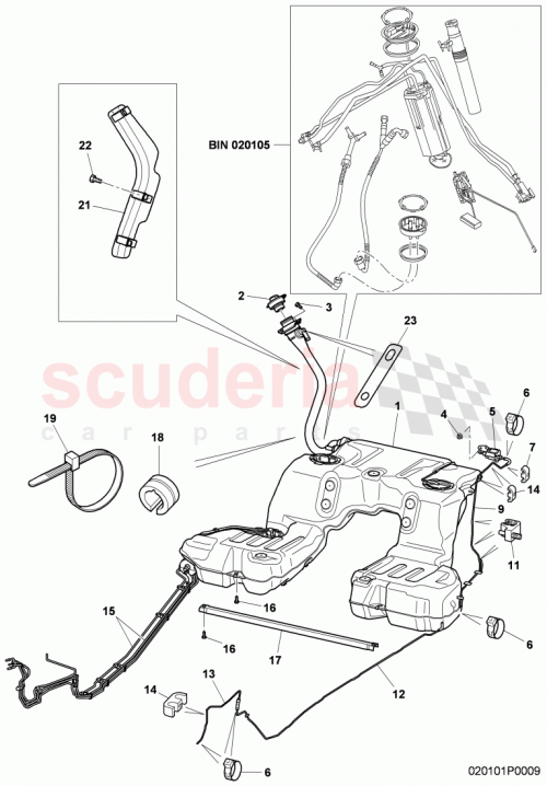 Part Diagram for Bentley 3W5201021BJ