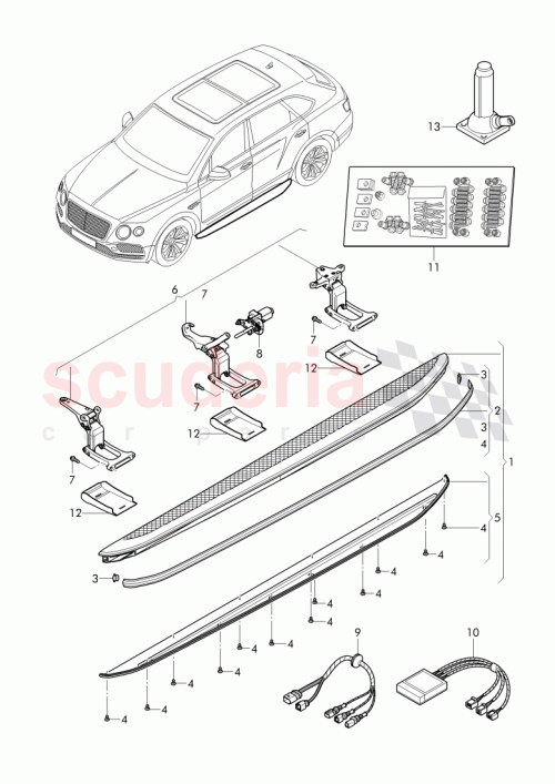 Part Diagram for Bentley CCC