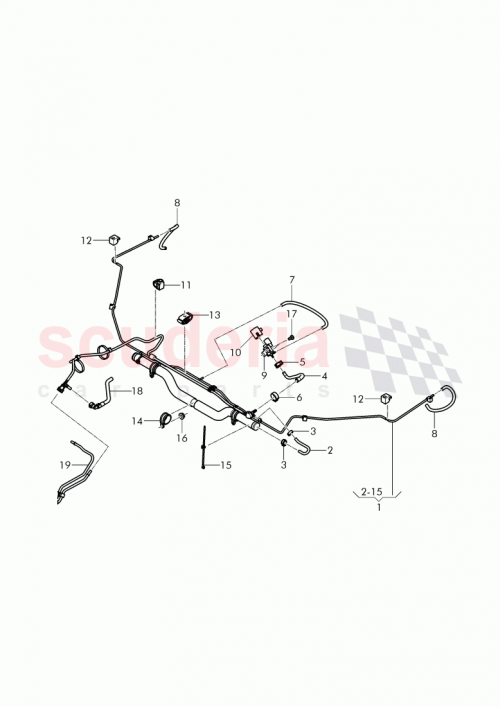 Part Diagram for Bentley 3Y0253843