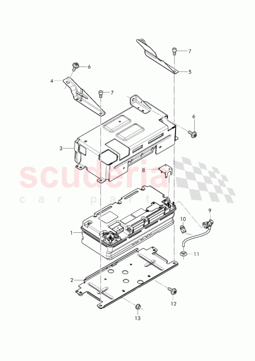 Part Diagram for Bentley 4M0 915 351 A