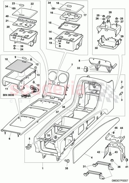 Part Diagram for Bentley WHT003601