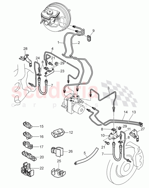 Part Diagram for Bentley 3D0611797