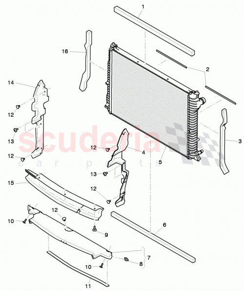 Part Diagram for Bentley 3W0 121 221 AT