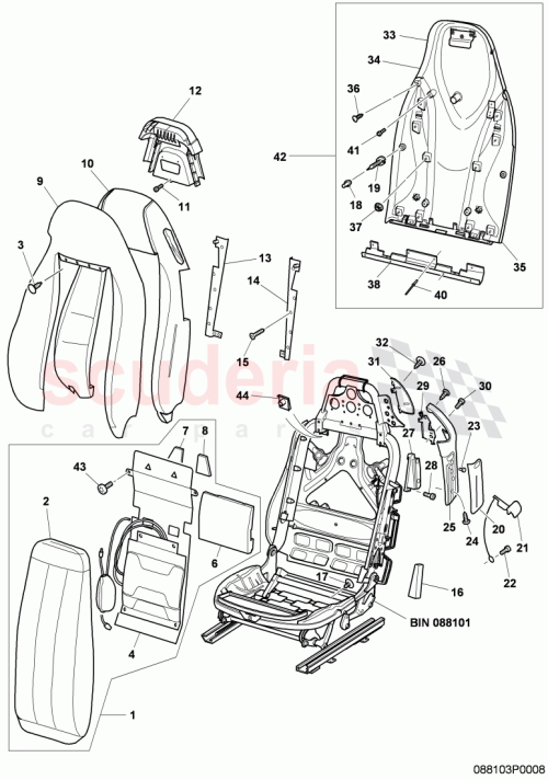 Part Diagram for Bentley N90658402