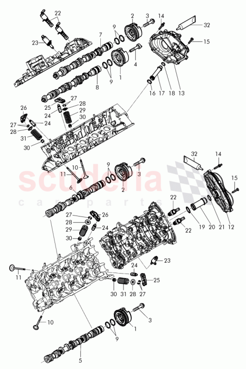 Part Diagram for Bentley 079 121 071 CR