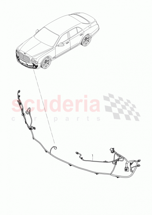 Part Diagram for Bentley 3Y0 971 095 AH