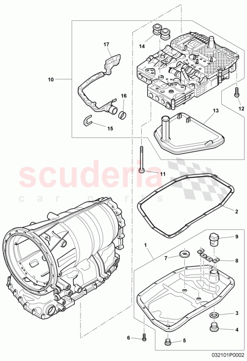 Part Diagram for Bentley 09E321359B