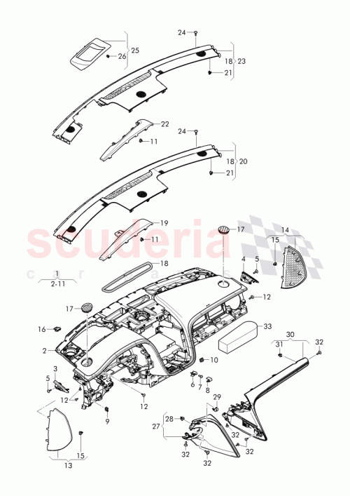 Part Diagram for Bentley 1J0 858 137 B