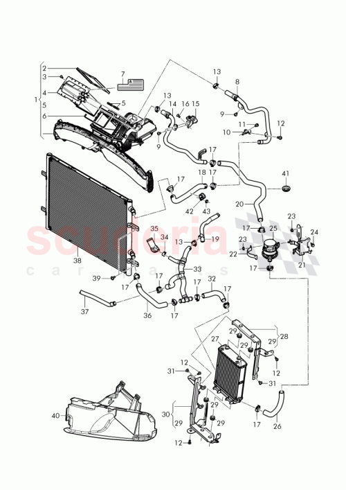 Part Diagram for Bentley 3W0 145 749 A