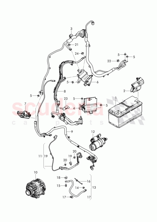 Part Diagram for Bentley 36A 971 804