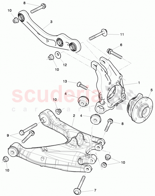 Part Diagram for Bentley 3W0 505 436 A