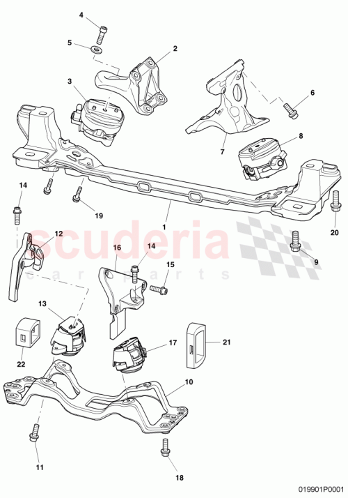 Part Diagram for Bentley 3W0399114A