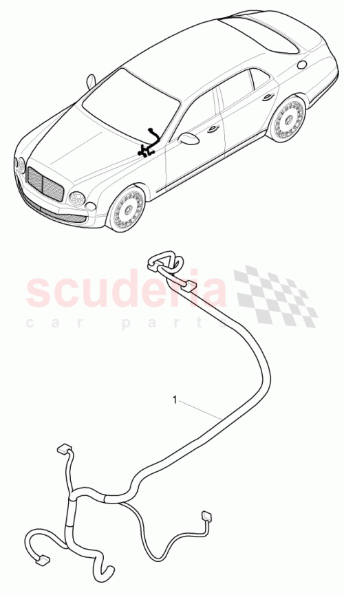 Part Diagram for Bentley 3Y0 971 679 D