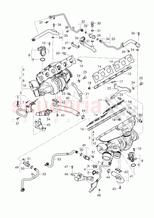 Part Diagram for Bentley 07P 145 735 H