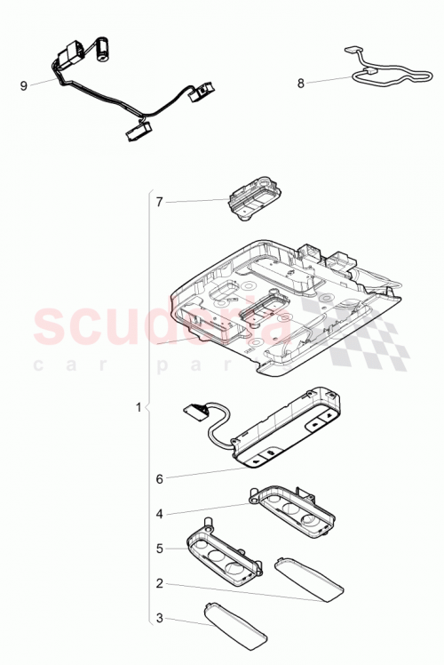 Part Diagram for Bentley 3Y1 947 135 AD