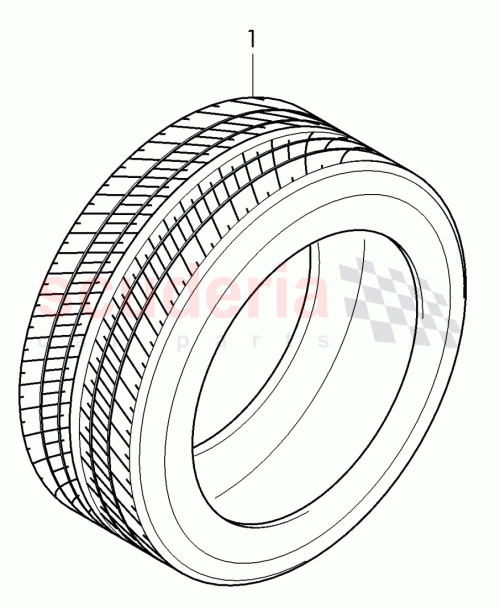 Part Diagram for Bentley 3W0 601 313 BM