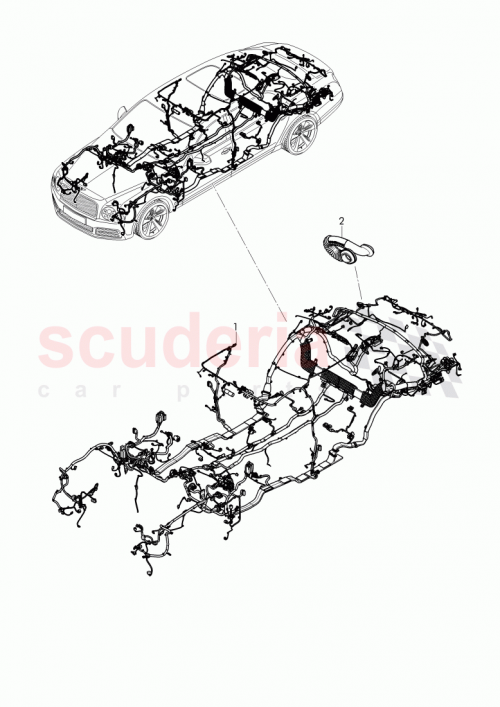 Part Diagram for Bentley 3Y4 971 012 AM