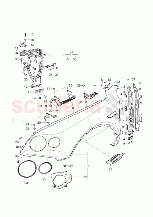 Part Diagram for Bentley N90225901