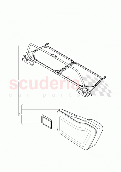 Part Diagram for Bentley 3W7 862 965 E
