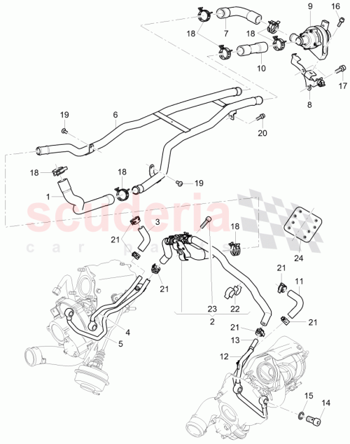 Part Diagram for Bentley 06A145541