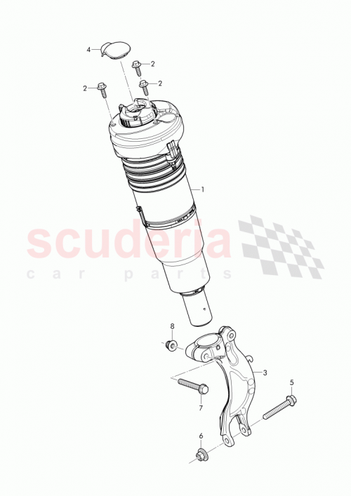 Part Diagram for Bentley 4M0 412 376 A