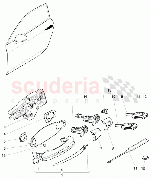 Part Diagram for Bentley 3W0 800 373 CG