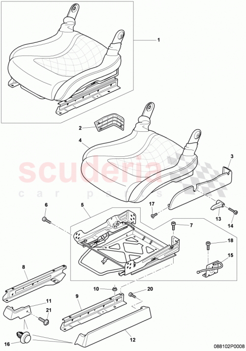 Part Diagram for Bentley N91005905