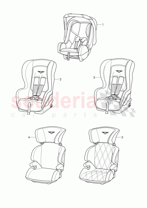 Part Diagram for Bentley JNV 881 099