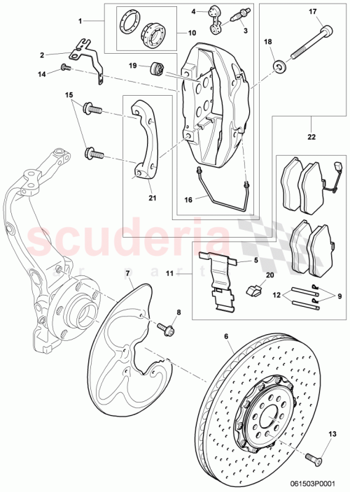 Part Diagram for Bentley 3W0615295