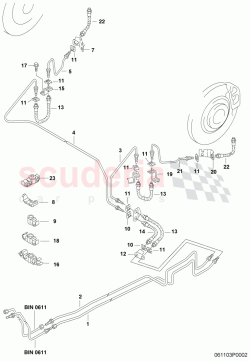 Part Diagram for Bentley 3D0614764K