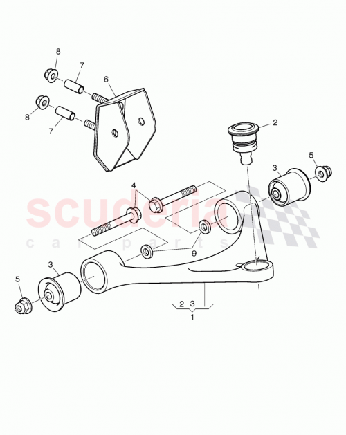 Part Diagram for Bentley 3Y0 407 041 B