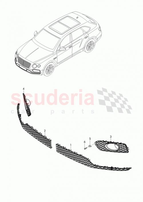 Part Diagram for Bentley 36A 807 175