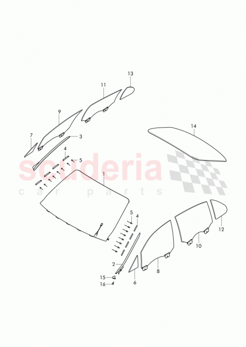 Part Diagram for Bentley 4W0 845 215 A
