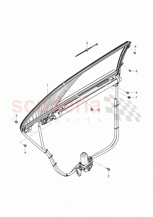 Part Diagram for Bentley 3Y5 862 755 D