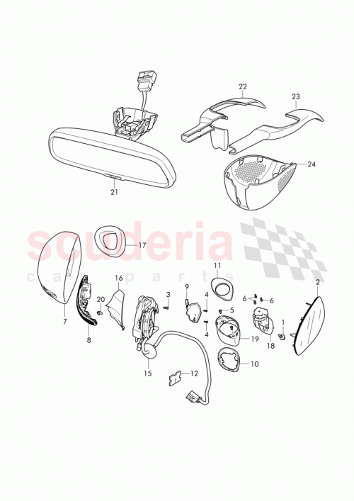 Part Diagram for Bentley 3W3 857 085 D