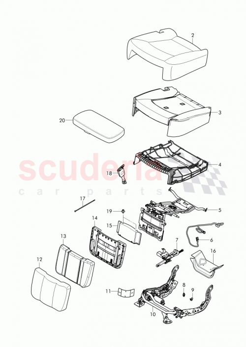 Part Diagram for Bentley 3Y5 885 405 Q