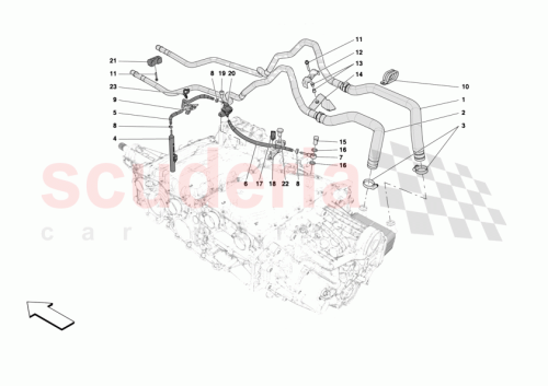 Part Diagram for Ferrari 000954070