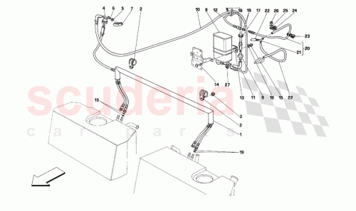 Part Diagram for Ferrari 148408