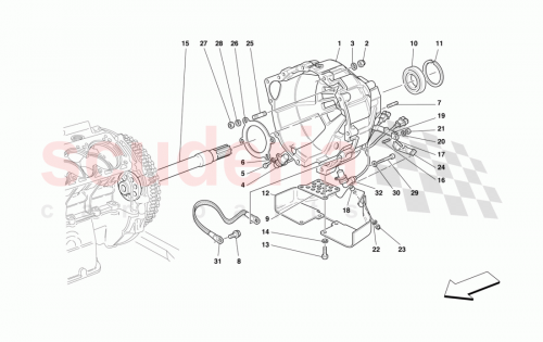 Part Diagram for Ferrari 174643
