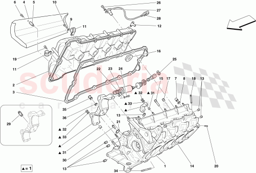 Part Diagram for Ferrari 219172