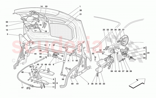 Part Diagram for Ferrari 13273014