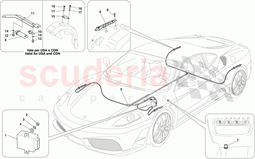 Part Diagram for Ferrari 238985