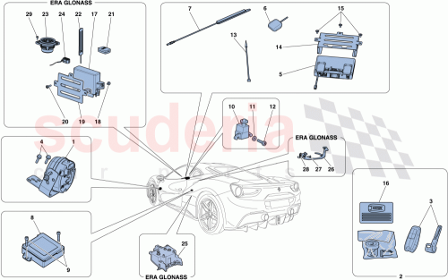 Part Diagram for Ferrari 332826