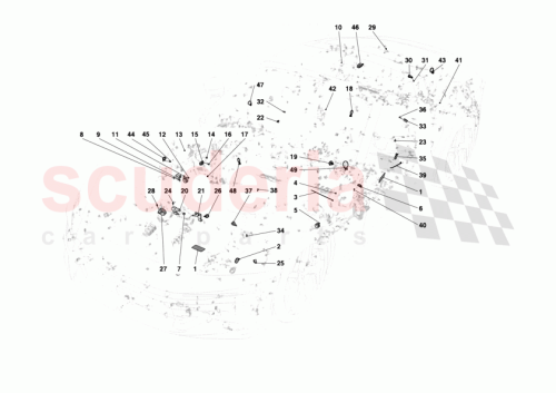 Part Diagram for Ferrari 061712500