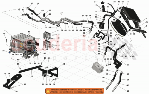 Part Diagram for Ferrari 303221